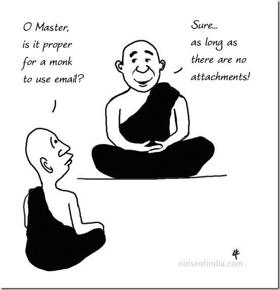 monk no attachments monk no attachments