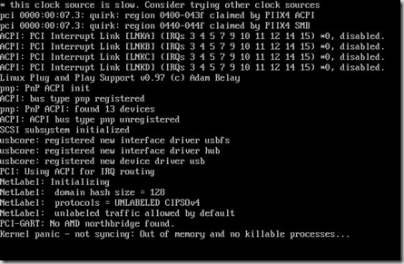 Boot Error