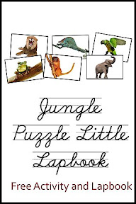 little lapbook puzzles