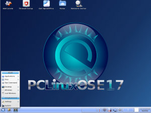 PCLinuxOS con escritorio Enlightenment E-17
