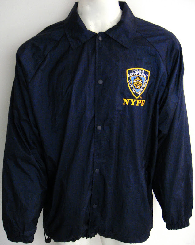 NYPD COP JACKET BADGED UNIFORM COAT NEWYORK POLICE DEPT | eBay