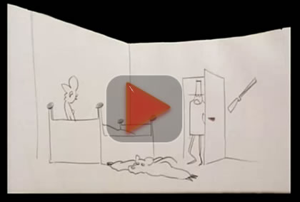 L'ours, la femme et le chasseur