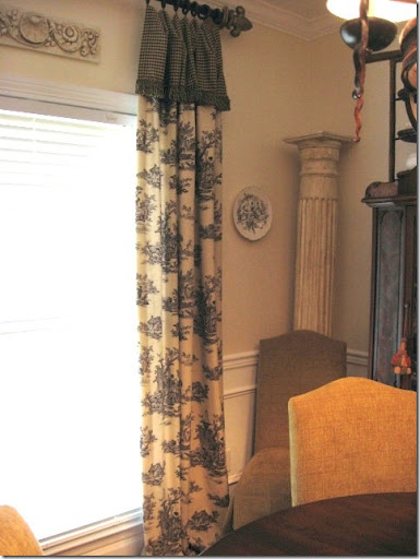 Toile Drapes