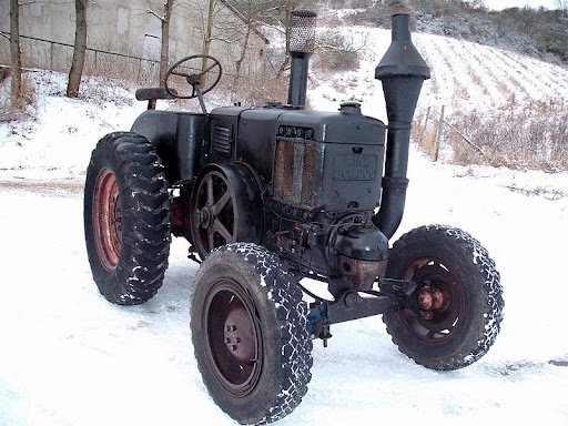 Lanz 8500 Bj. 1939, 6 Gang ohne Fußbremse