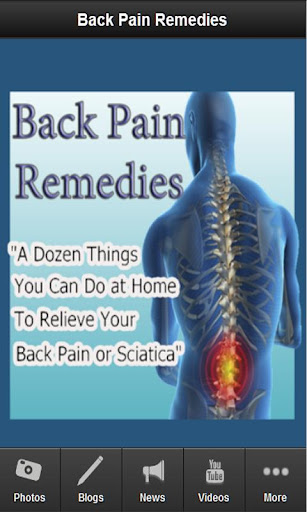 Back Pain Remedies