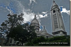 Sacré-coeur vu du Parc de la Turlure