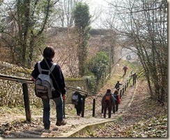 Escalier de Samois