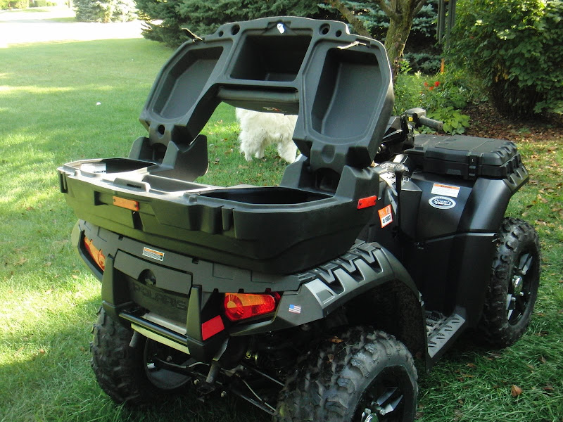 Atv backrest/storage box for 2010 550 xp Polaris ATV Forum