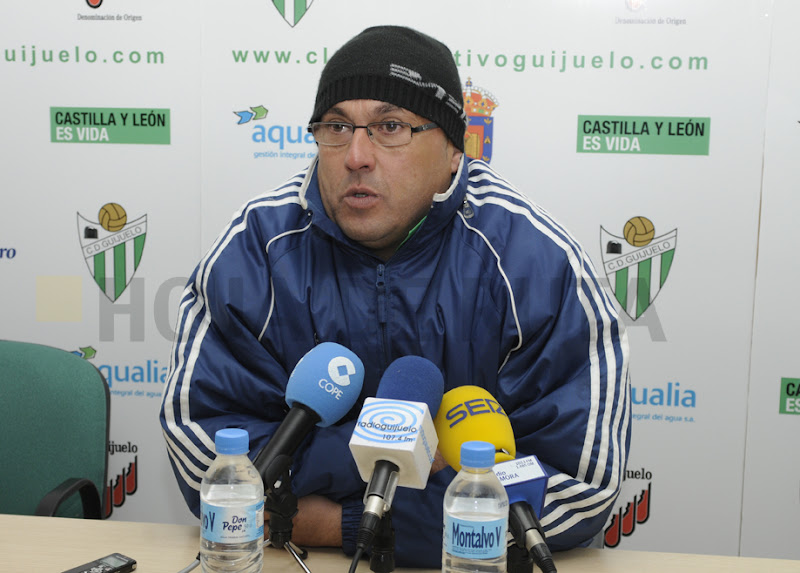 Ángel Crego, técnico del Guijuelo