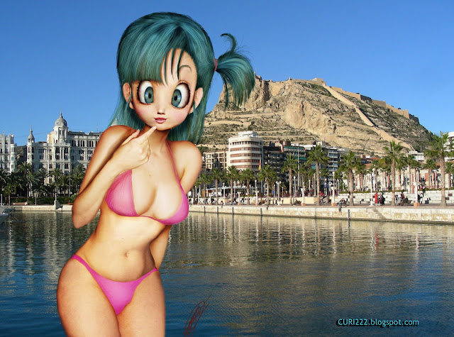 Famosas caricaturas y anime fotos en la vida real.