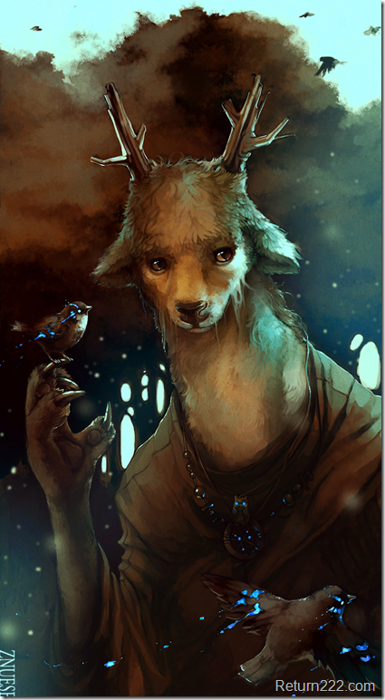 Cernunnos_by_Znuese Cernunnos_by_Znuese