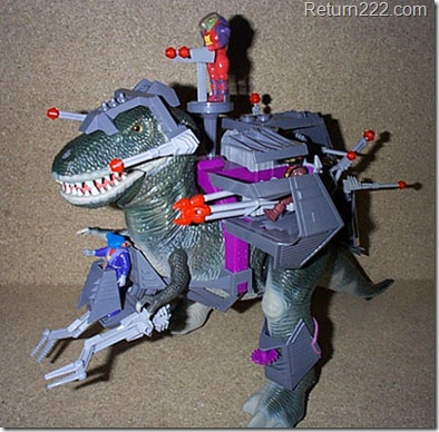 DinoRiderTrexARMORED DinoRiderTrexARMORED