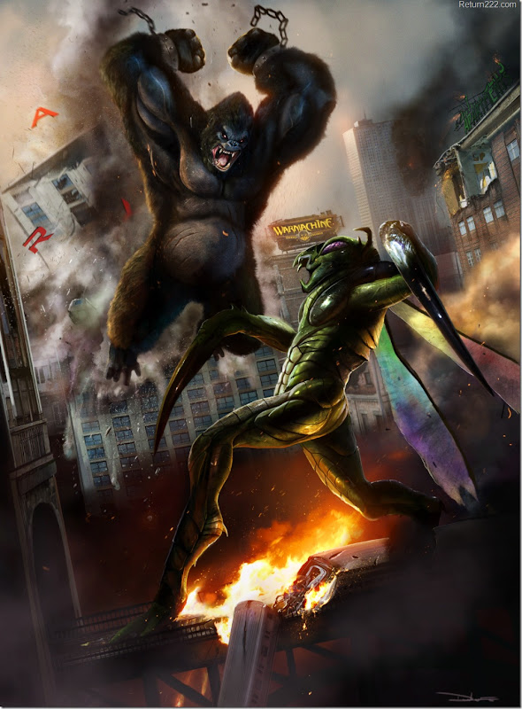 Kong_Vs_Mantis___by_adonihs Kong_Vs_Mantis___by_adonihs