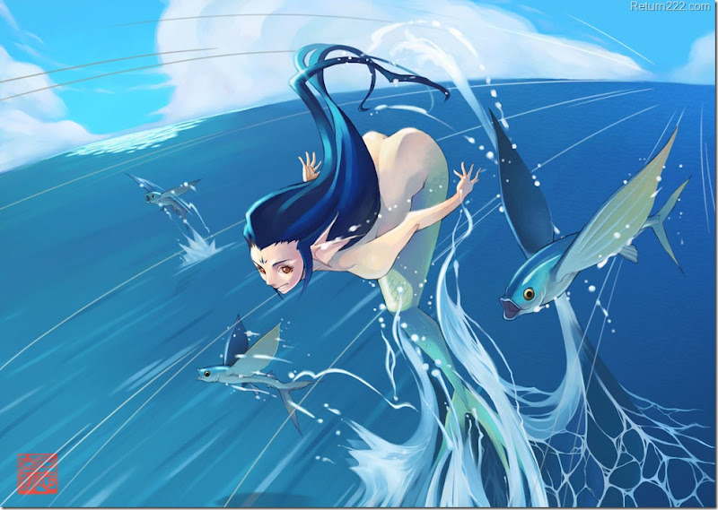 Flying_Fish_by_djglou Flying_Fish_by_djglou
