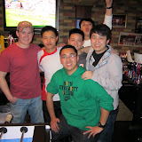 Dustin and the Chinese Foosball players