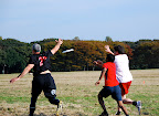 Matt, Rakesh and Peter all make a bid for the disc