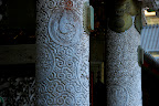 Note the reversed pattern on the pillars, this was an intentional imperfection
