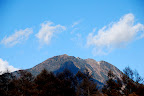 The mountain tops beyond the edge of Senjogahara Moor