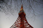 Tokyo Tower in early near winter