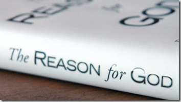 the reason for god the reason for god