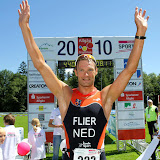 28. Internationaler Allgäu Triathlon Classic in Immenstadt - Sieger Bert Flier NED