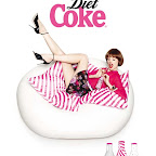 Campanha da Diet Coke por Karl Lagerfeld com Coco Rocha, Jeneil Williams e Heidi Mount