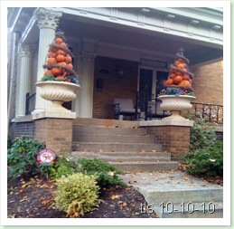 Autumn porch