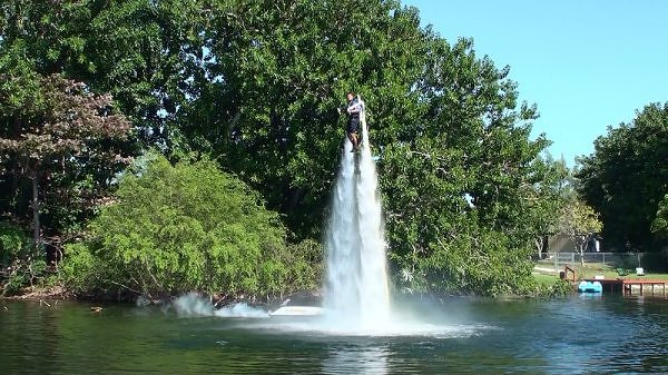 Water Powered Jet Pack