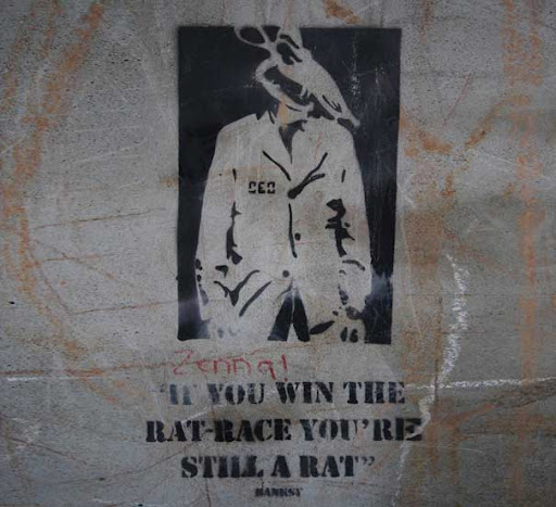 banksy art rat. Banksy