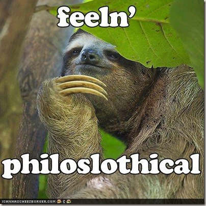 sloth philislothical