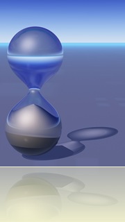 Abstract 3D Hourglass