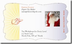 Santas Business Card copy
