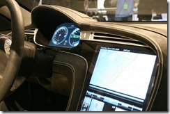 Tesla S interior