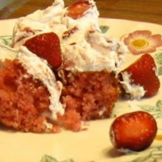 Striking Strawberry Cake