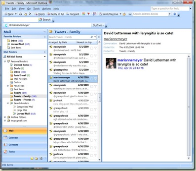 TwitterWithOutlook