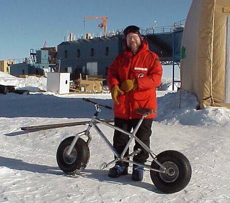 Bicicleta para la nieve