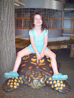 Nevaeh on the turtle