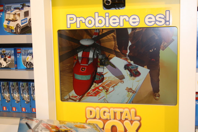 Augmented Reality im Lego Laden