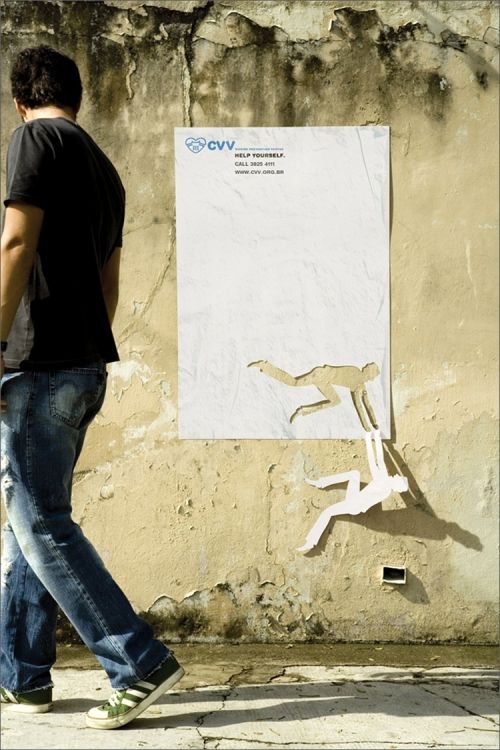 Creative Ad for suicide hotline Creative Ad for suicide hotline
