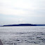 Mt. Rainier over Blake Island as seen from Rich Passage