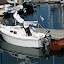 Harry P with Franks glued lapstrake dinghy
