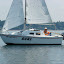 Despite light winds, Jim is a happy sailor
