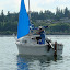 Dans puts the sail away Dans puts the sail away