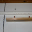 And heres the jig I use for milling the flat spot. The dowels go into finger holes 1 and 6. I have stops set to the right and left (just outside the picture) so I get a consistent side-to-side distance when milling the flat. And heres the jig I use for milling the flat spot. The dowels go into finger holes 1 and 6. I have stops set to the right and left (just outside the picture) so I get a consistent side-to-side distance when milling the flat.