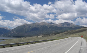 La Plata Peak from CO Hwy 82 looking W.