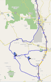 2009 Denver Falcons Westcliffe Route