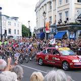 La tête du peloton