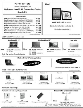 Epicentre-Macintosh-Apple-Pikom-Pc-Fair-2011-Promotion-EverydayOnSales-Warehouse-Sale-Promotion-Deal-Discount