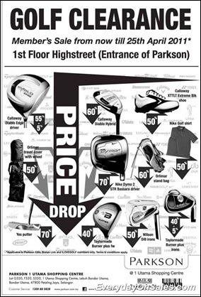 parkson-golf-clearance-2011-EverydayOnSales-Warehouse-Sale-Promotion-Deal-Discount