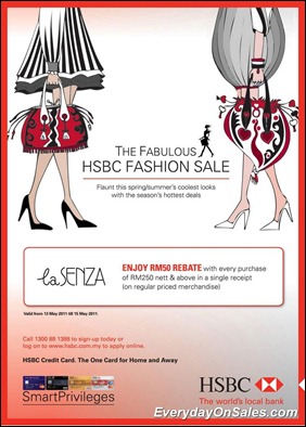 HSBC-LaSenza-Offer-2011-EverydayOnSales-Warehouse-Sale-Promotion-Deal-Discount